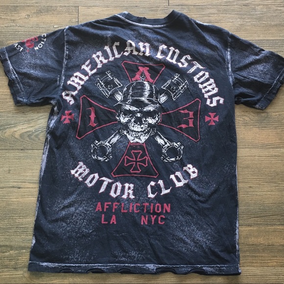 Ac/MC Biker Club Tee - Picture 2 of 5